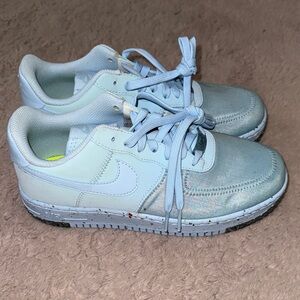 Nike Crater Hydrogen Blue Air Force Sneakers, never worn